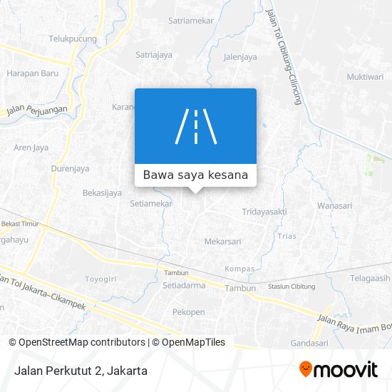 Peta Jalan Perkutut 2