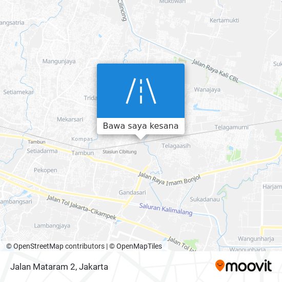 Peta Jalan Mataram 2