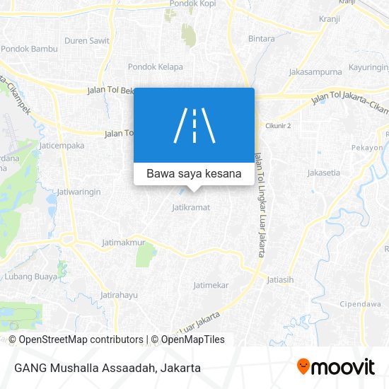 Peta GANG Mushalla Assaadah