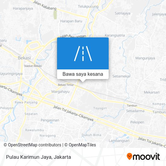 Peta Pulau Karimun Jaya