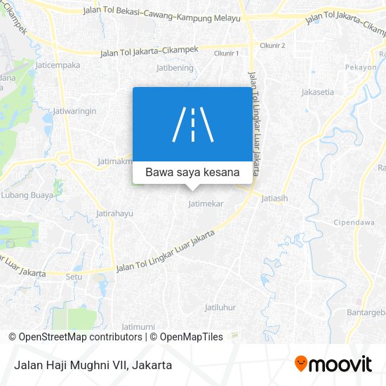 Peta Jalan Haji Mughni VII
