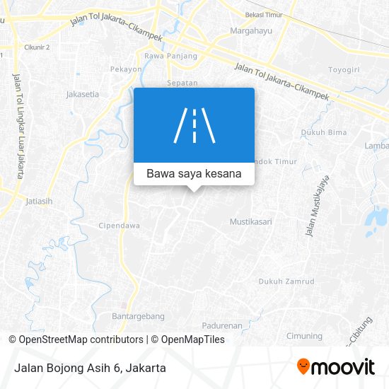 Peta Jalan Bojong Asih 6