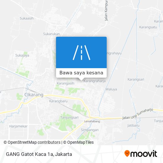 Peta GANG Gatot Kaca 1a