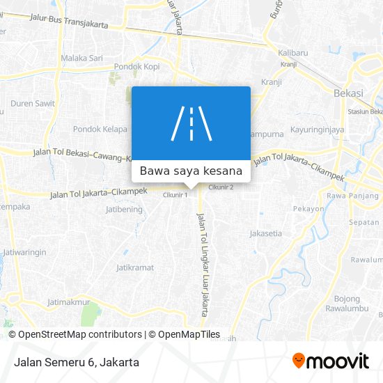 Peta Jalan Semeru 6