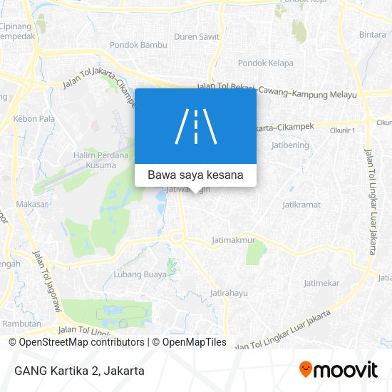 Peta GANG Kartika 2