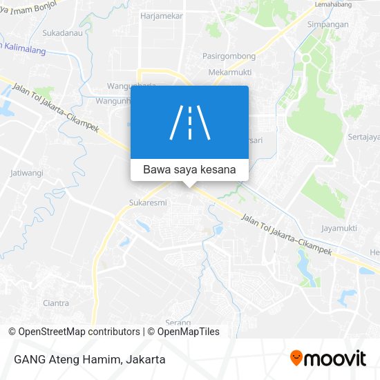 Peta GANG Ateng Hamim
