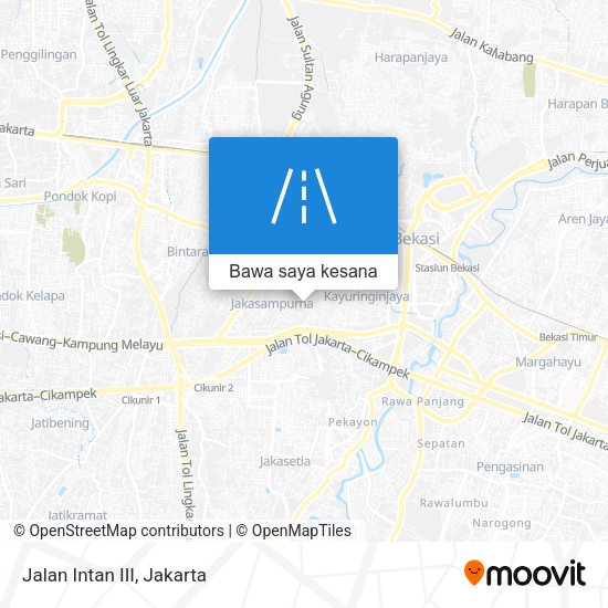 Peta Jalan Intan III