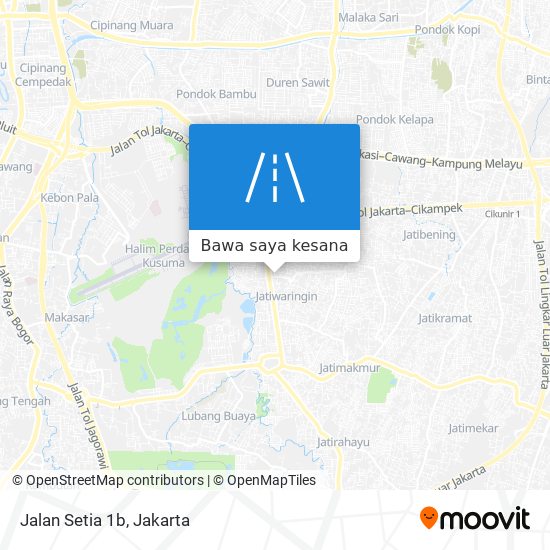 Peta Jalan Setia 1b