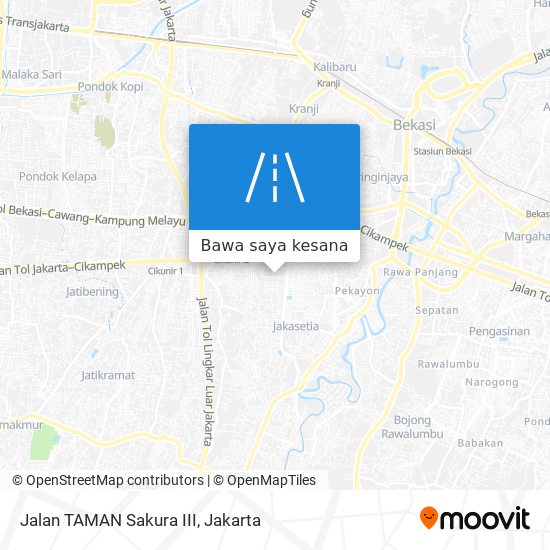 Peta Jalan TAMAN Sakura III