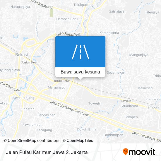 Peta Jalan Pulau Karimun Jawa 2