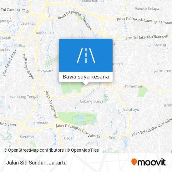 Peta Jalan Siti Sundari
