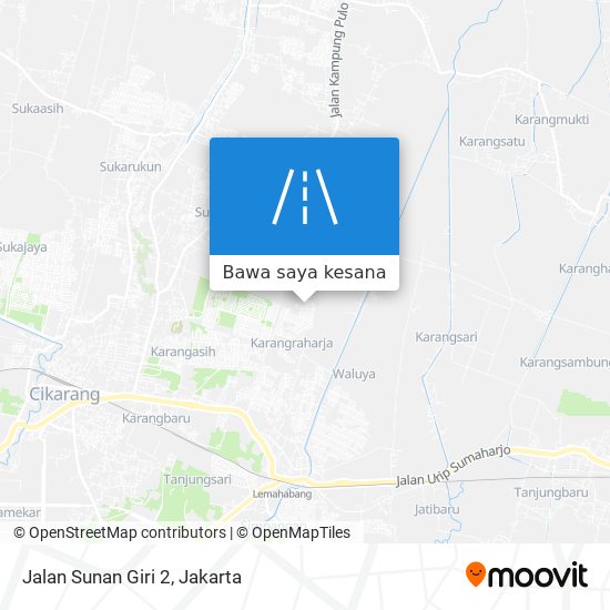Peta Jalan Sunan Giri 2