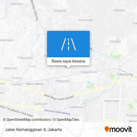 Peta Jalan Kemanggisan 4