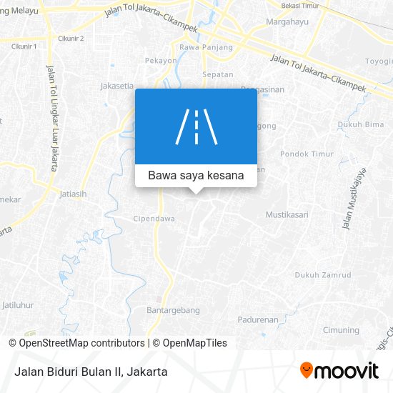 Peta Jalan Biduri Bulan II