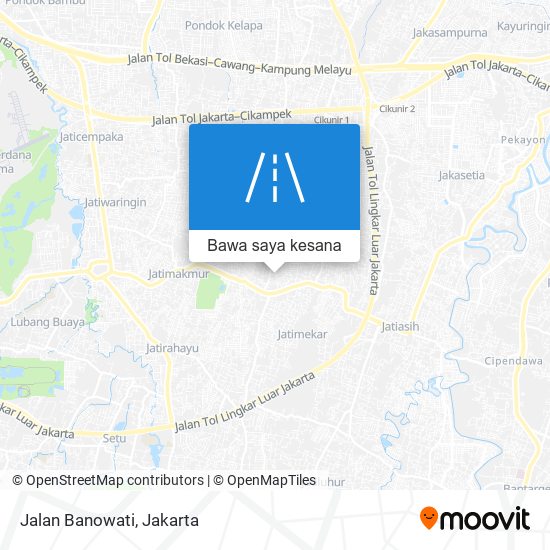 Peta Jalan Banowati