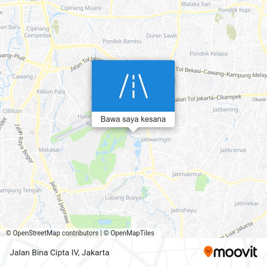 Peta Jalan Bina Cipta IV