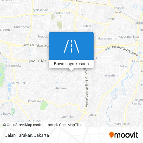 Peta Jalan Tarakan