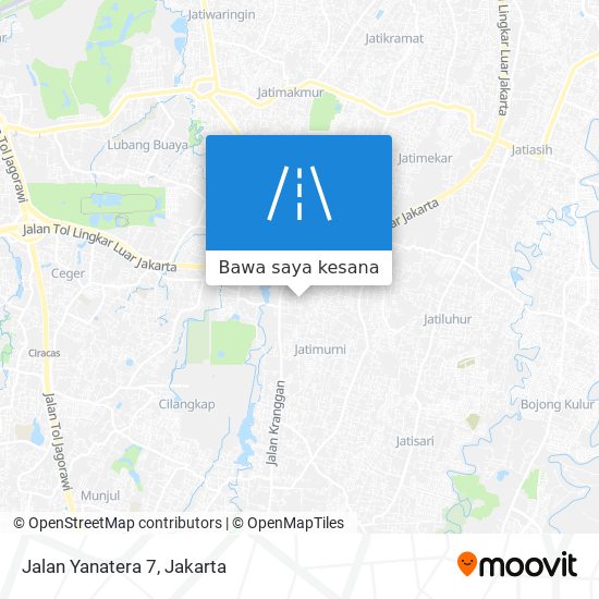 Peta Jalan Yanatera 7