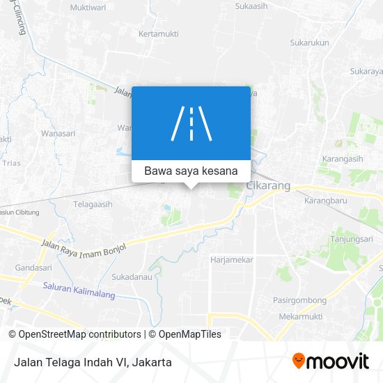 Peta Jalan Telaga Indah VI