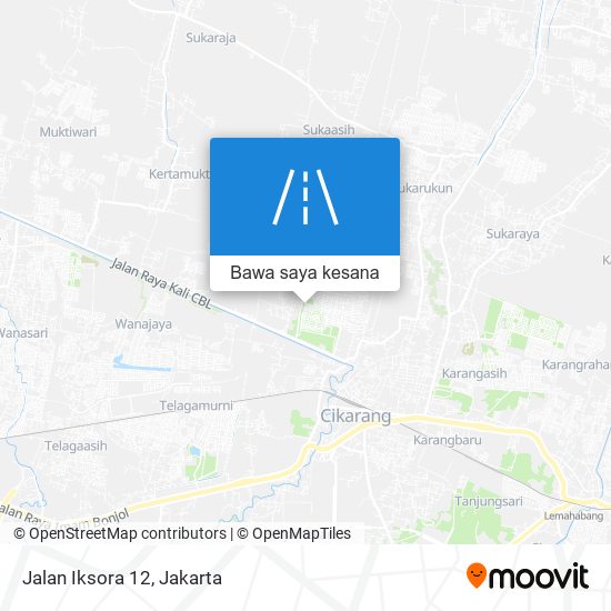 Peta Jalan Iksora 12