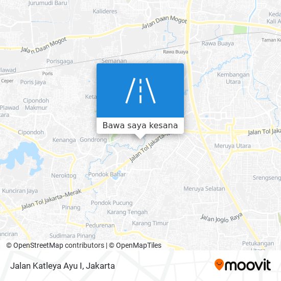 Peta Jalan Katleya Ayu I