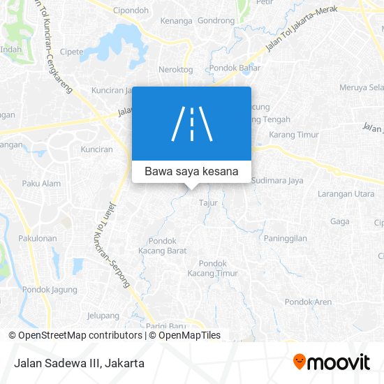 Peta Jalan Sadewa III