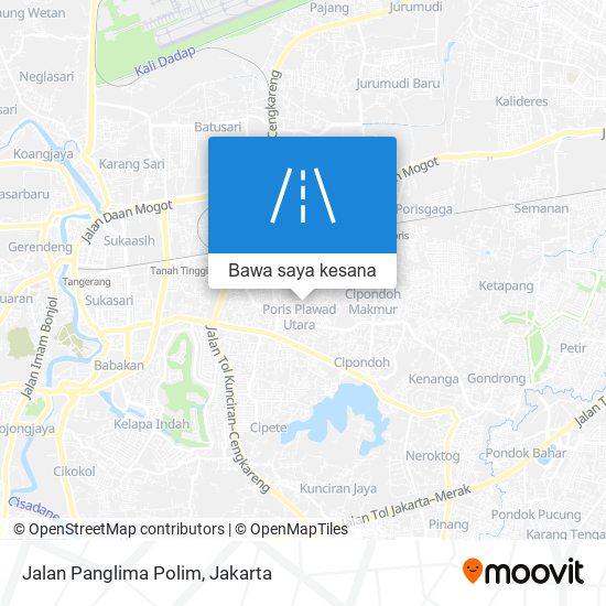 Peta Jalan Panglima Polim