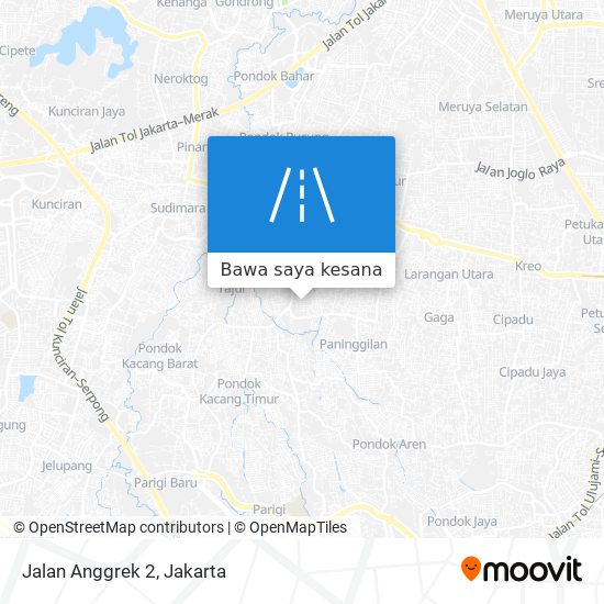 Peta Jalan Anggrek 2