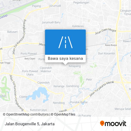 Peta Jalan Bougenville 5