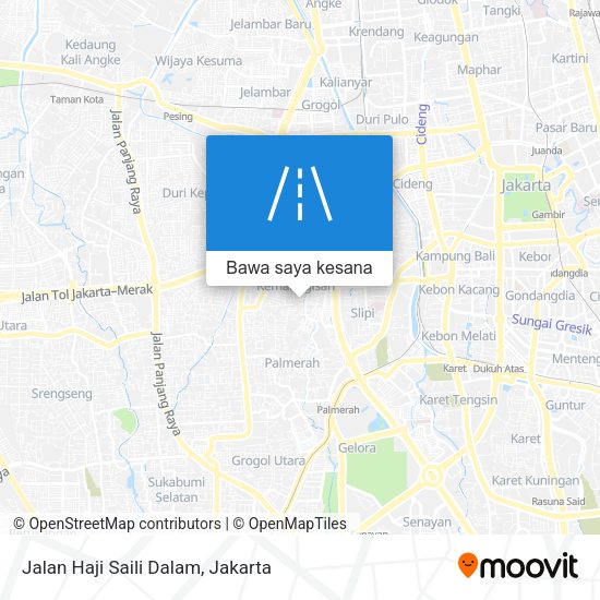 Peta Jalan Haji Saili Dalam