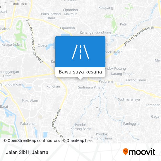 Peta Jalan Sibi I