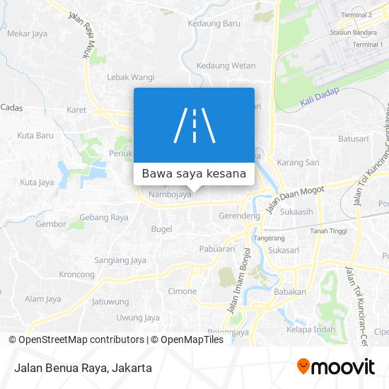 Peta Jalan Benua Raya