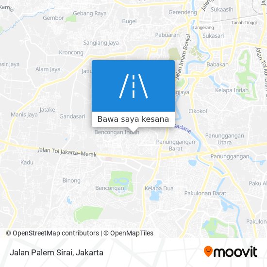 Peta Jalan Palem Sirai