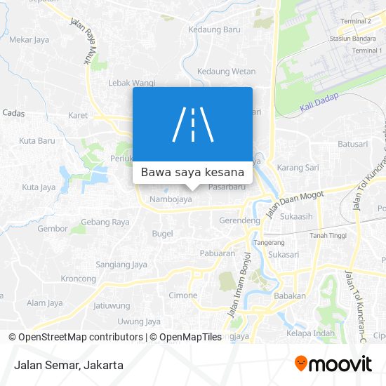 Peta Jalan Semar