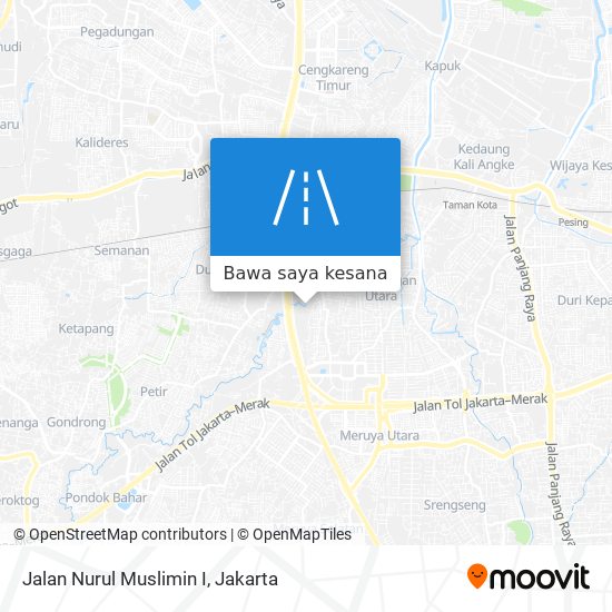 Peta Jalan Nurul Muslimin I