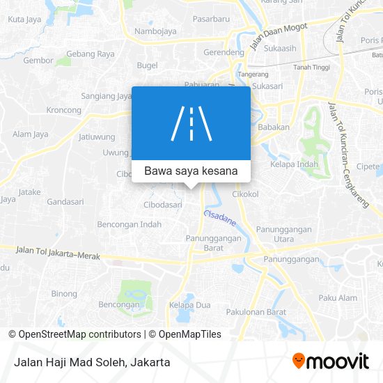Peta Jalan Haji Mad Soleh