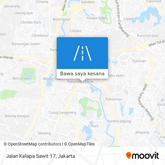 Peta Jalan Kelapa Sawit 17