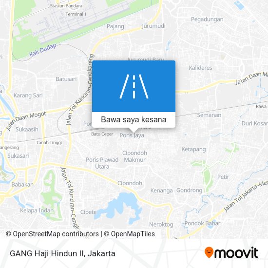 Peta GANG Haji Hindun II