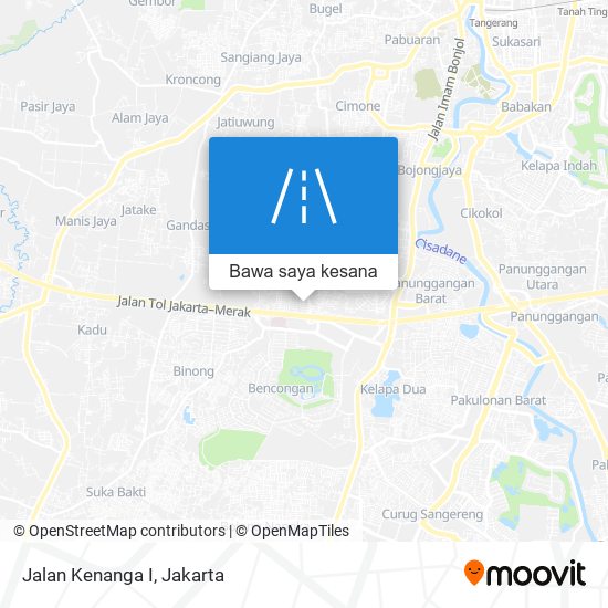 Peta Jalan Kenanga I