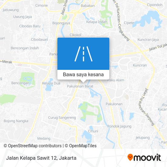Peta Jalan Kelapa Sawit 12