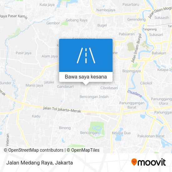 Peta Jalan Medang Raya