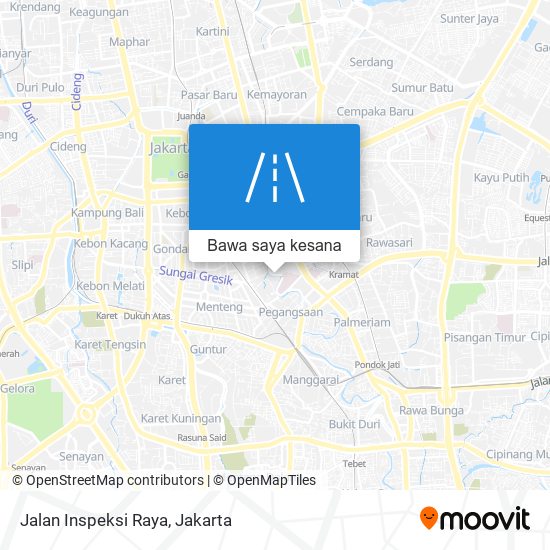 Peta Jalan Inspeksi Raya