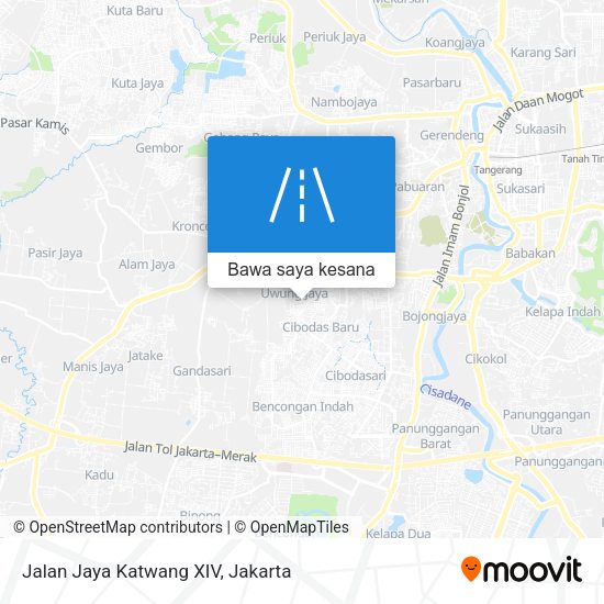 Peta Jalan Jaya Katwang XIV