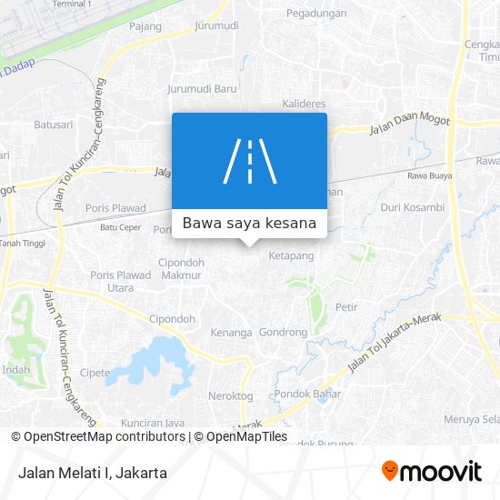 Peta Jalan Melati I