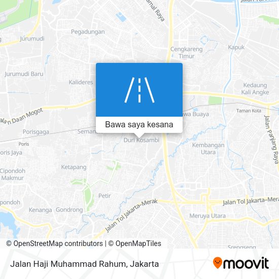 Peta Jalan Haji Muhammad Rahum