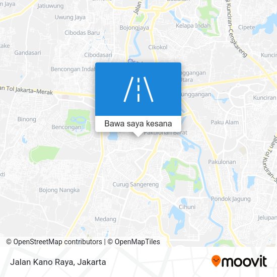 Peta Jalan Kano Raya