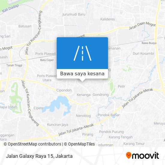Peta Jalan Galaxy Raya 15