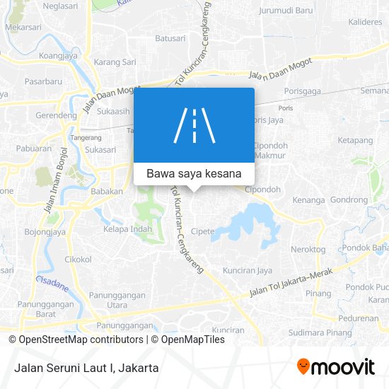 Peta Jalan Seruni Laut I