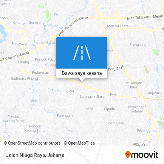 Peta Jalan Niaga Raya