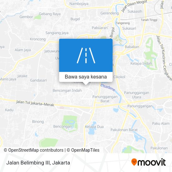 Peta Jalan Belimbing III